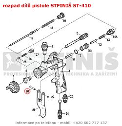 rozpad dl pistole STFINI ST-410